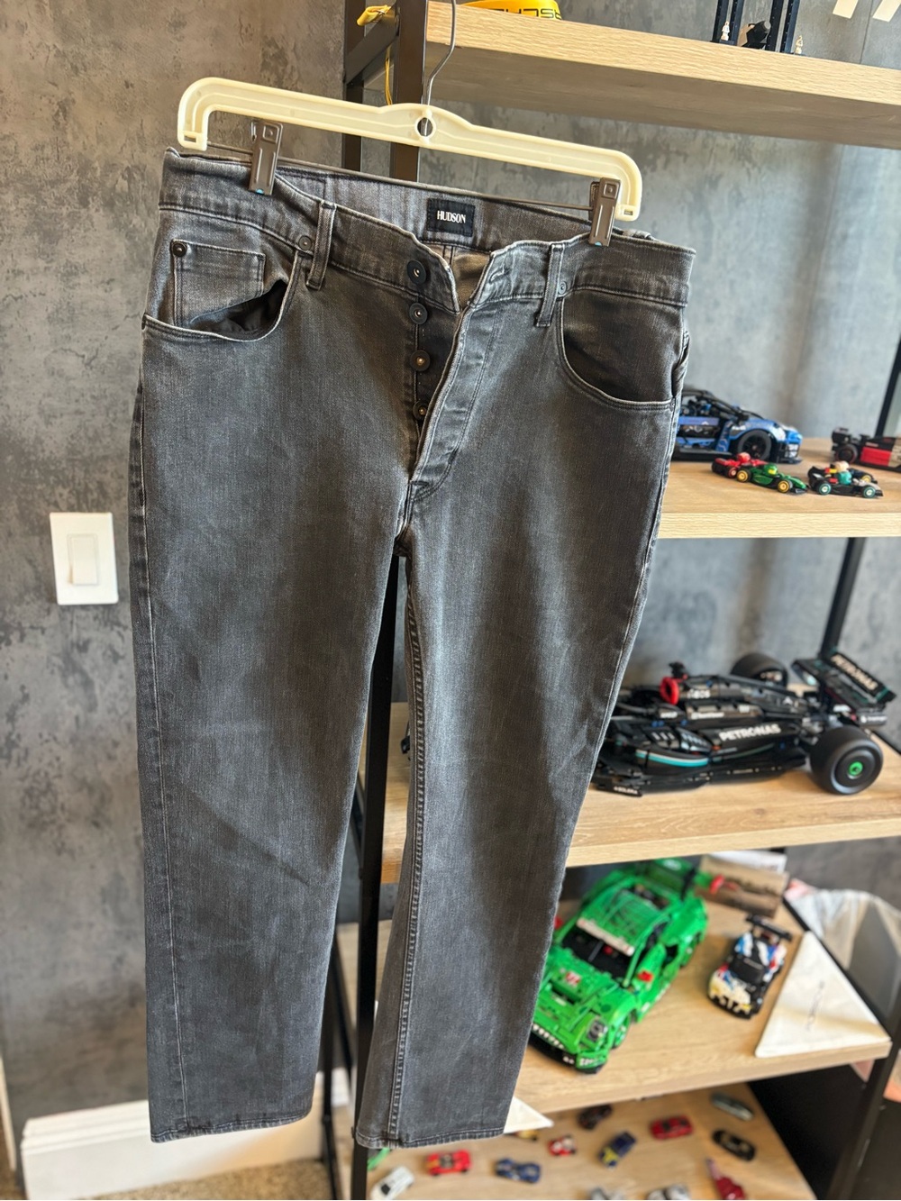 Classic Charcoal slouchy Fit Jeans